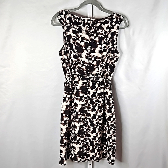 Banana Republic Brown & White Sheath Dress Size 6 - Picture 7 of 7